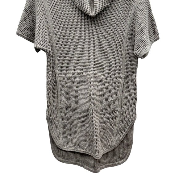 UGG Cotton Turtle Neck Short Sleeve Women's Sweater Brown - Size Medium - Picture 2 of 9